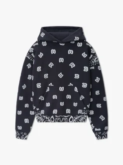 BANDANA PRINT HOODIE