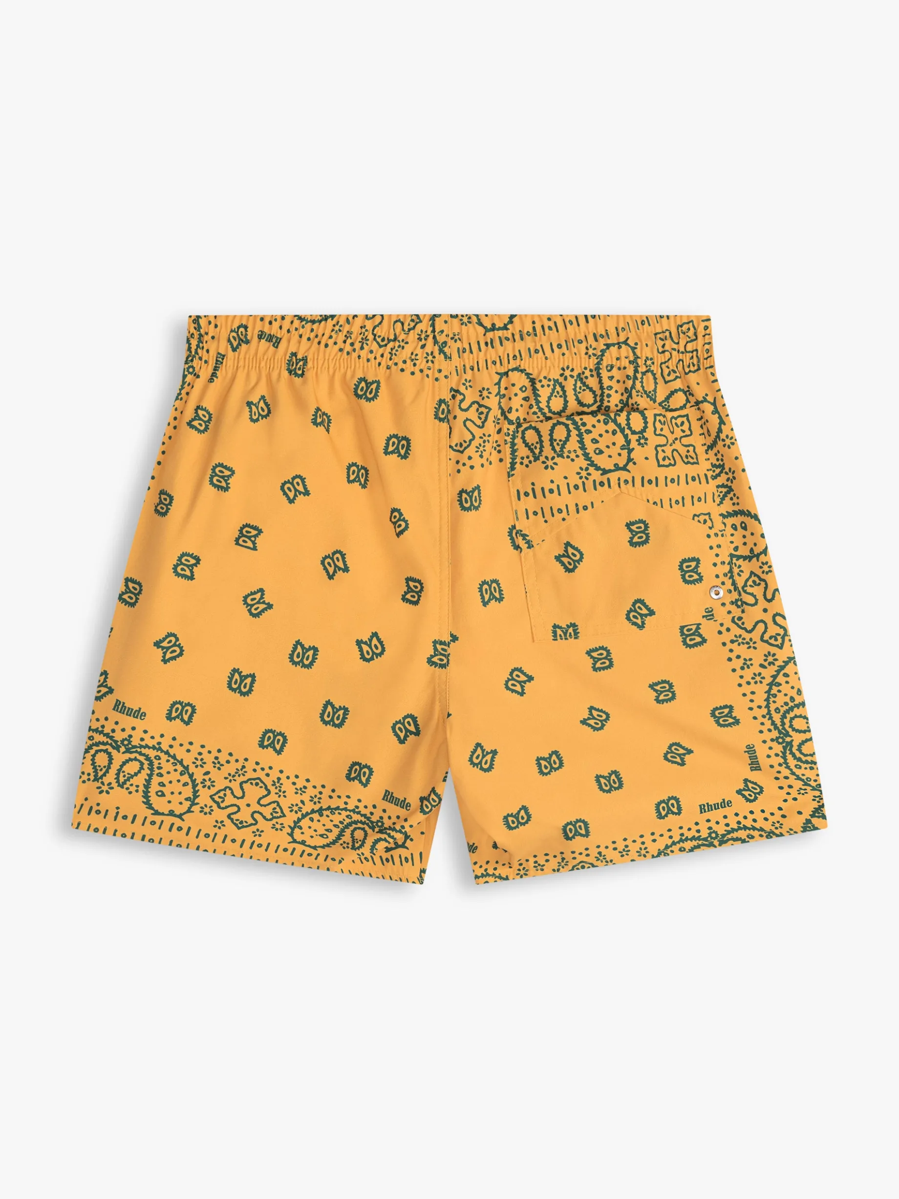 BANDANA PRINT SWIM TRUNKS