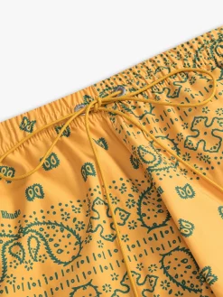 BANDANA PRINT SWIM TRUNKS