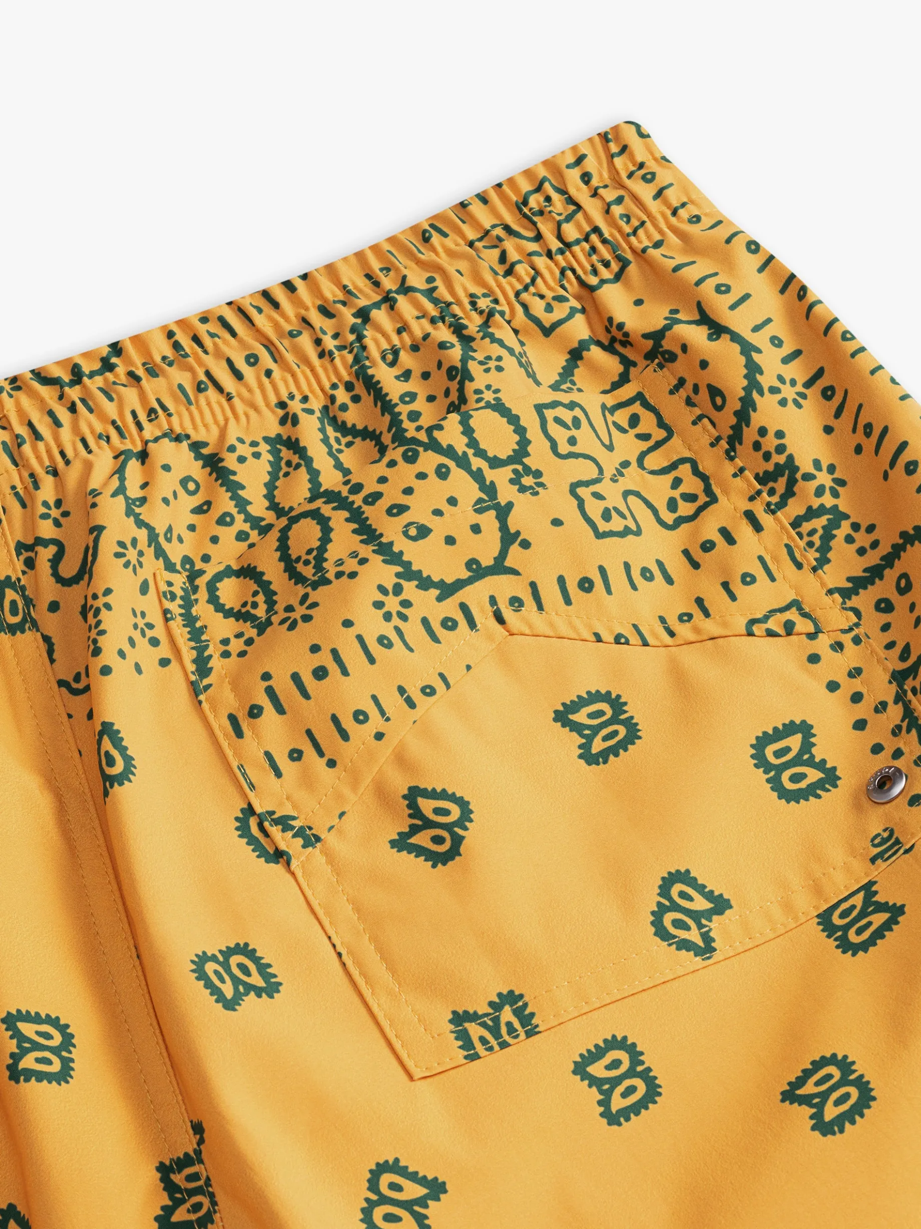 BANDANA PRINT SWIM TRUNKS