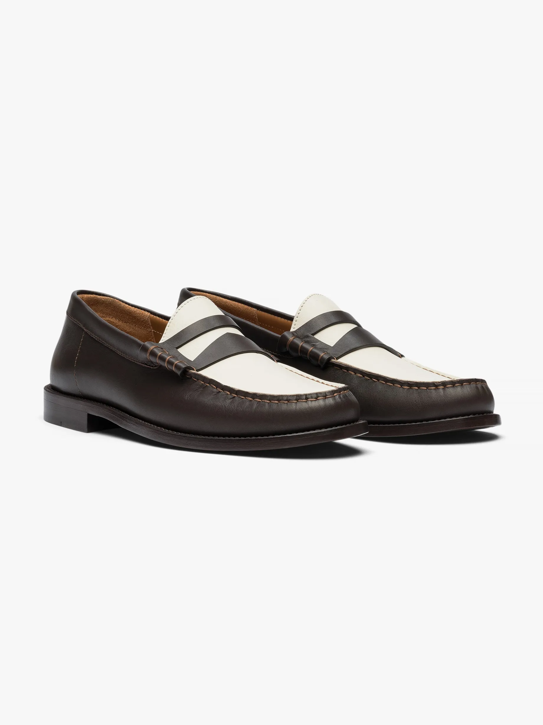 BICOLOR SLIP ON LOAFER