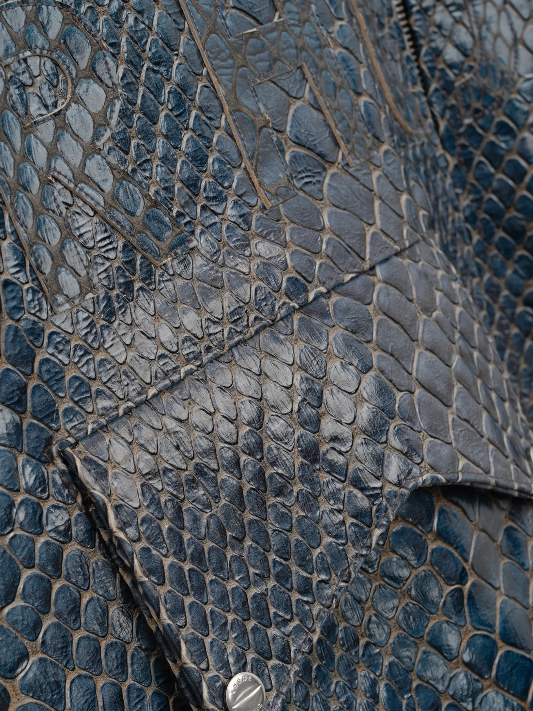 BLUE CROCODILE PILOT JACKET