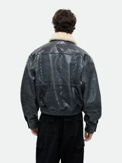 BLUE CROCODILE PILOT JACKET