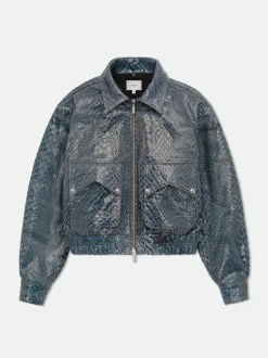 BLUE CROCODILE PILOT JACKET