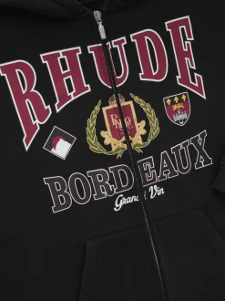 BORDEAUX GRAND VIN ZIP-UP HOODIE