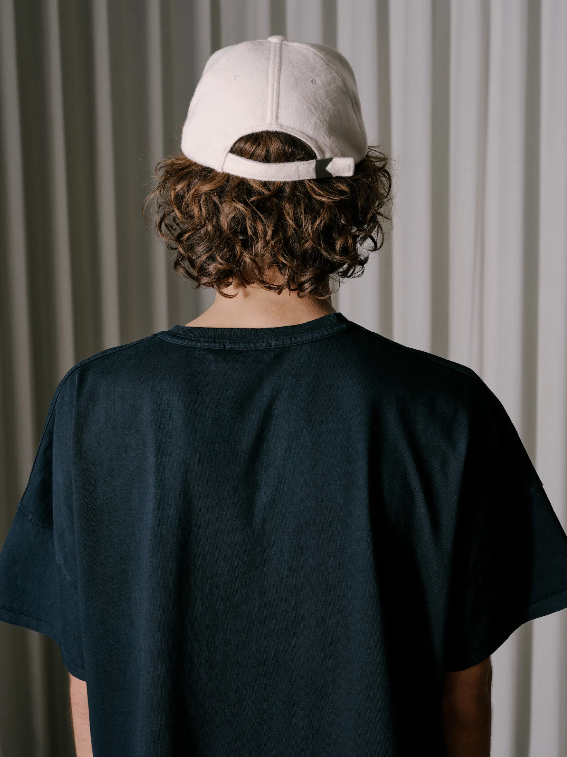 CASHMERE CHEVRON LOGO HAT