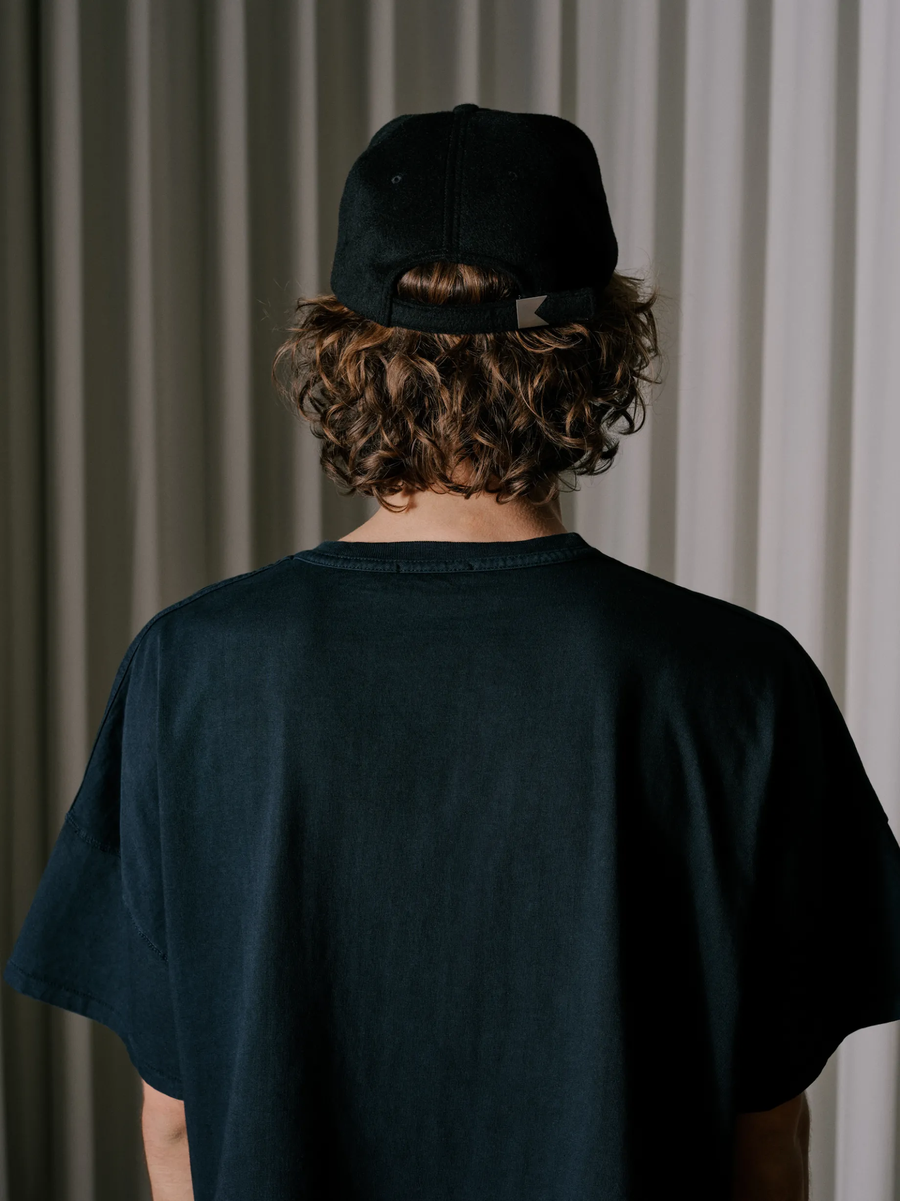 CASHMERE CHEVRON LOGO HAT