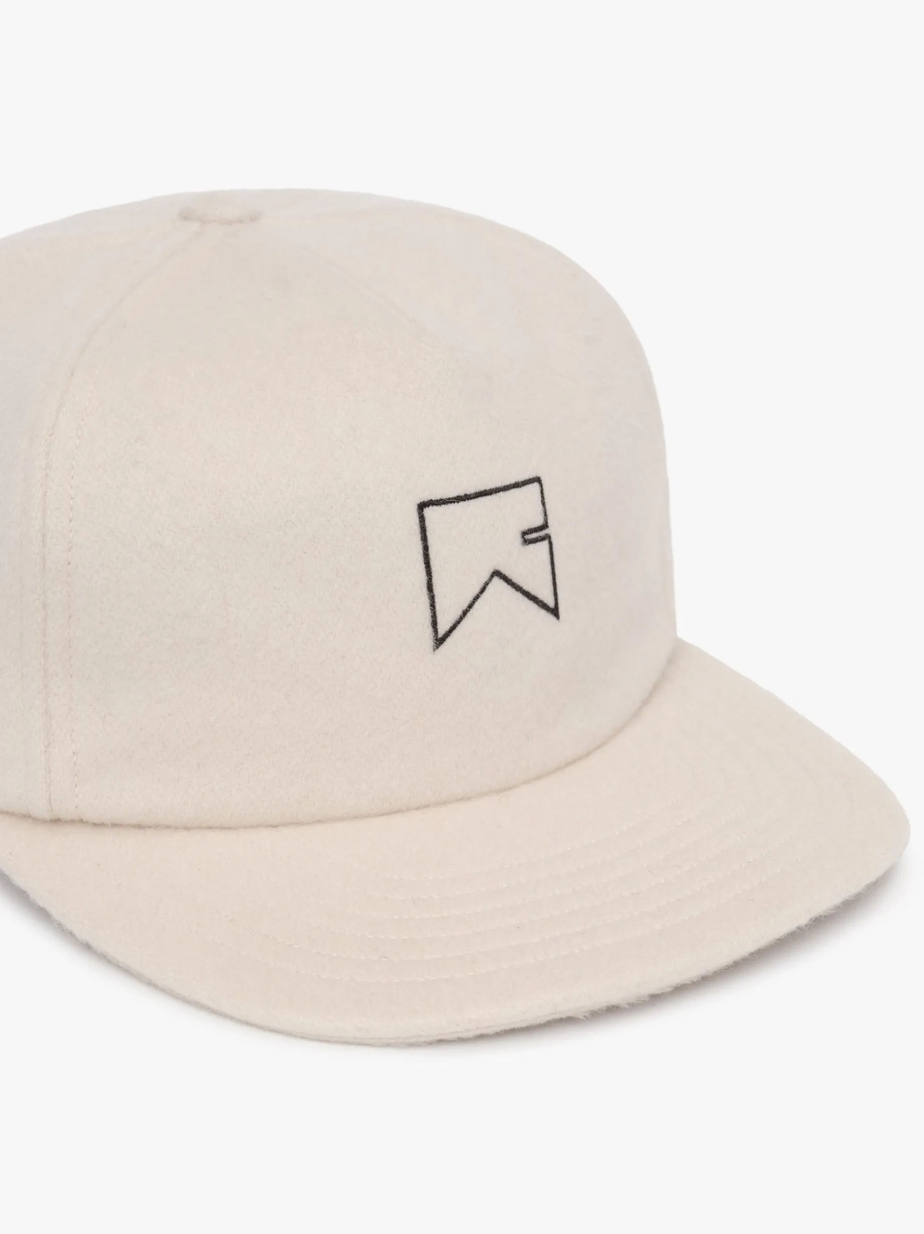 CASHMERE CHEVRON LOGO HAT