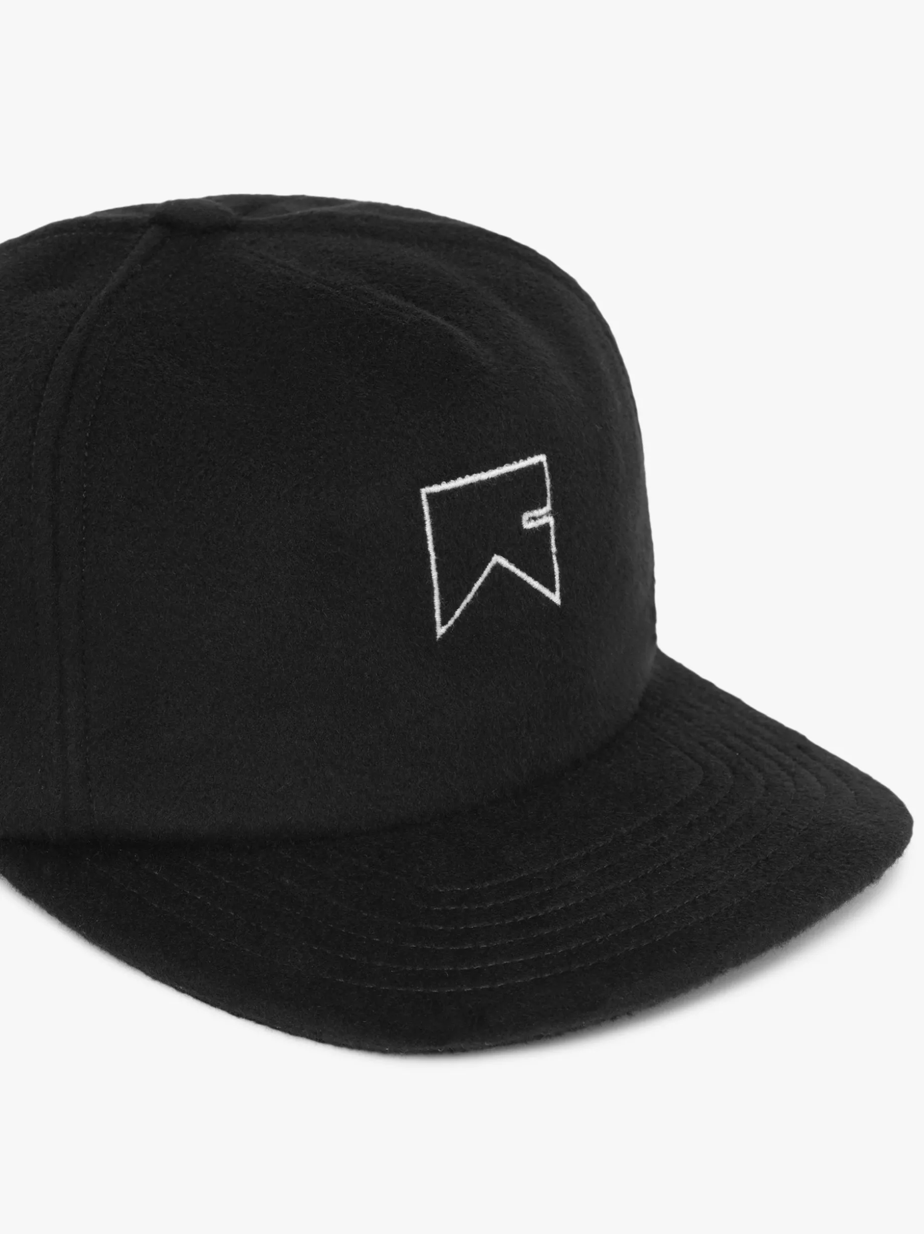 CASHMERE CHEVRON LOGO HAT