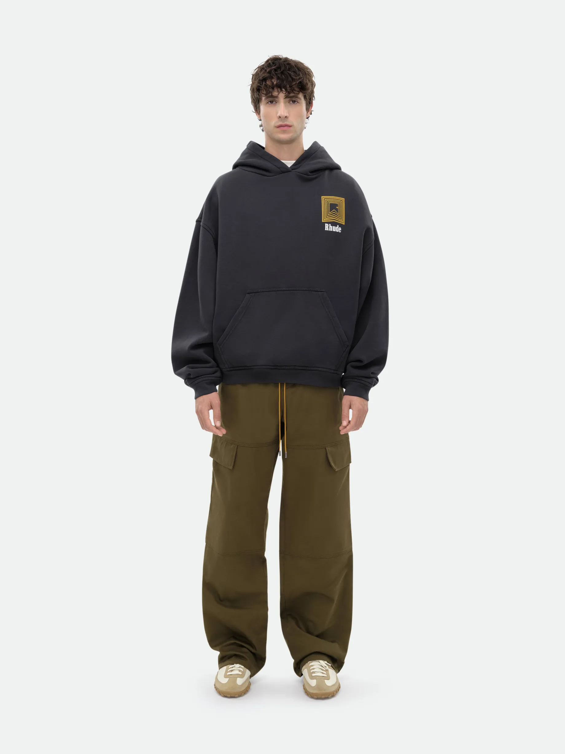 CHEVRON LOGO REPEAT HOODIE