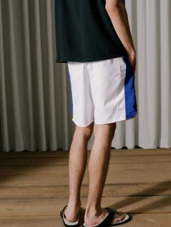 CHEVRON TRACK SHORTS