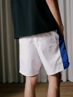 CHEVRON TRACK SHORTS