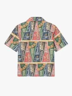 COLLEGIATE FLAG SNAP SHIRT