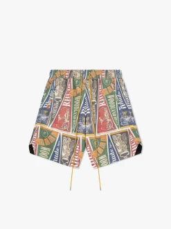 COLLEGIATE FLAG TWILL SHORT