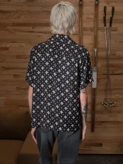 CROSS BANDANA RAYON SHIRT