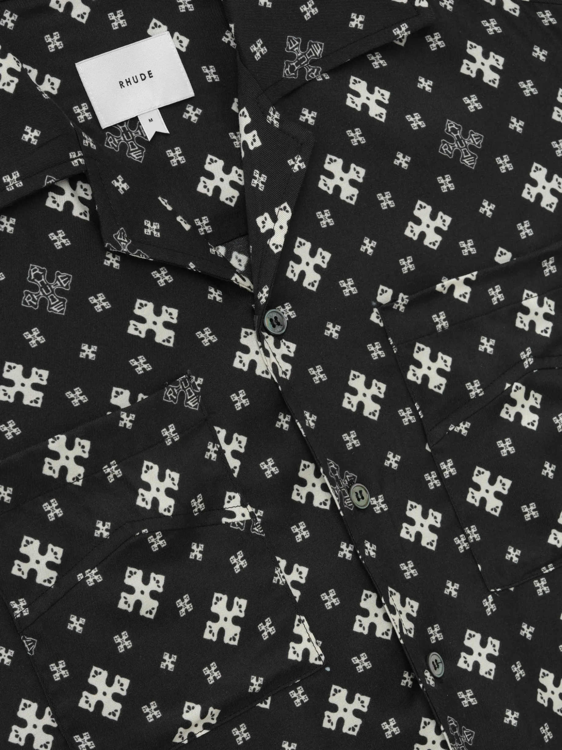 CROSS BANDANA RAYON SHIRT