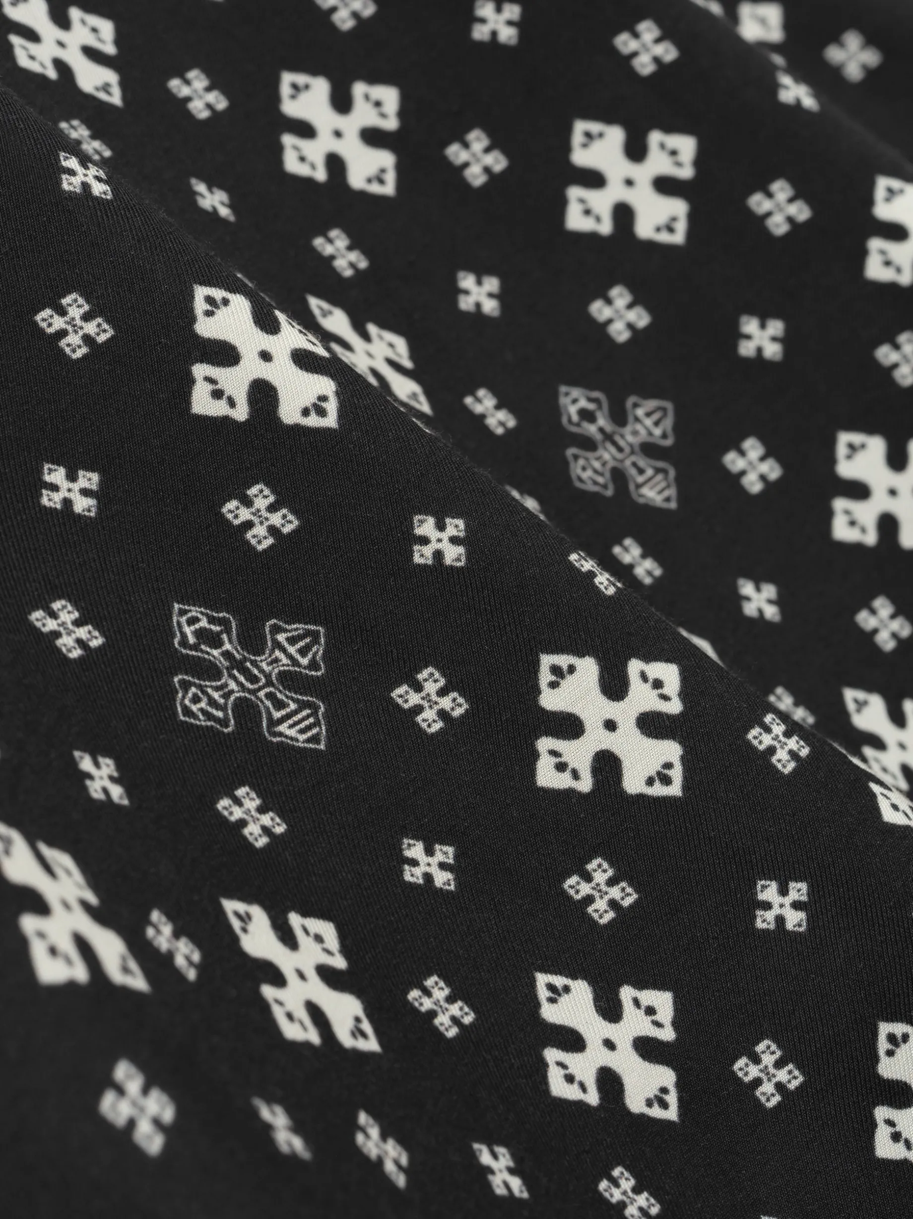 CROSS BANDANA RAYON SHIRT