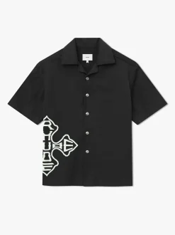CROSS LOGO SNAP SHIRT
