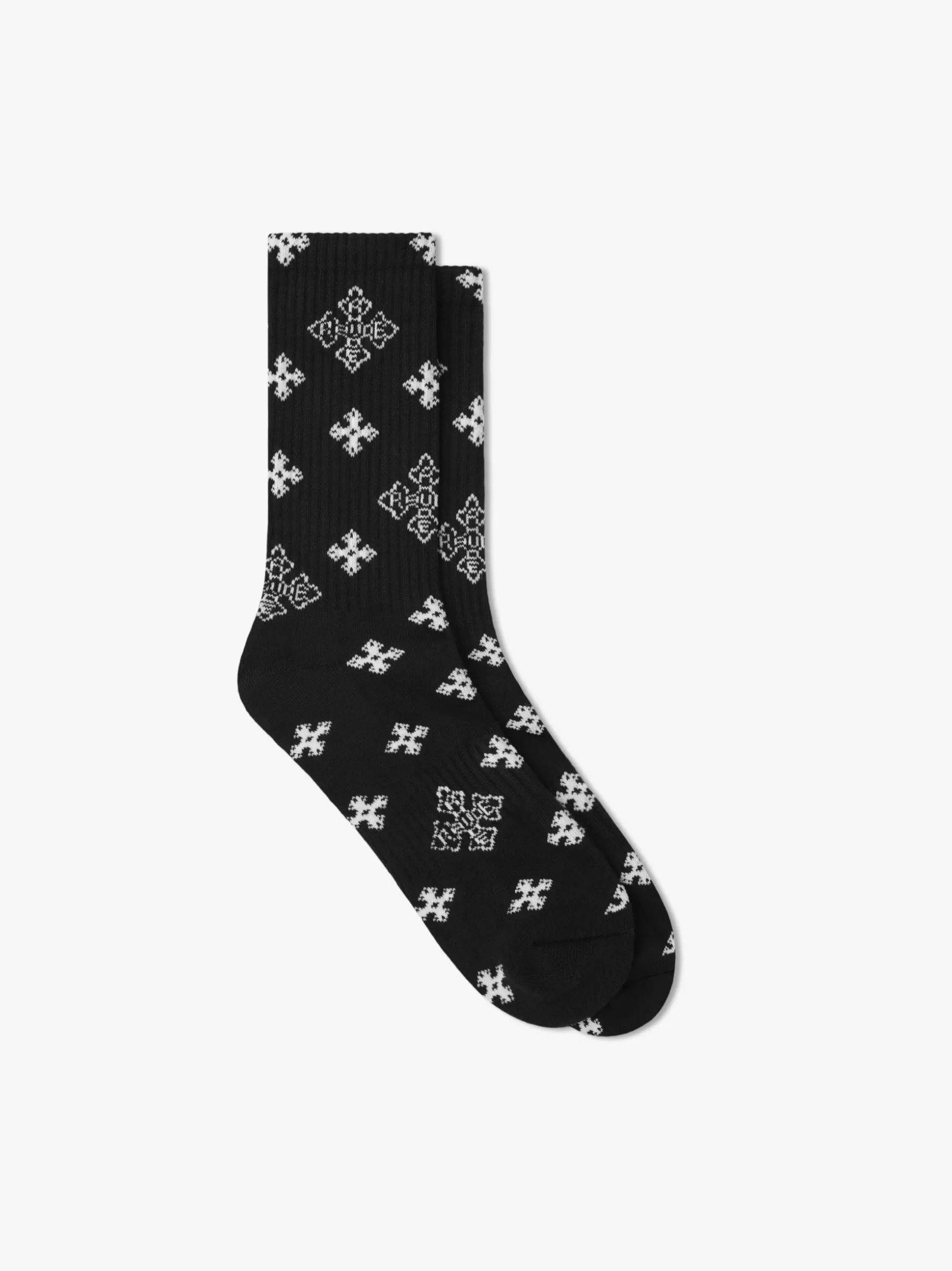 CROSS PAISLEY JACQUARD SOCK