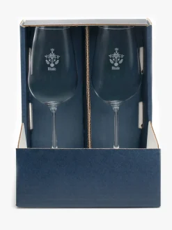 ENGRAVED WINE GLASS SET