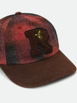 FLANNEL R PATCH 6-PANEL HAT