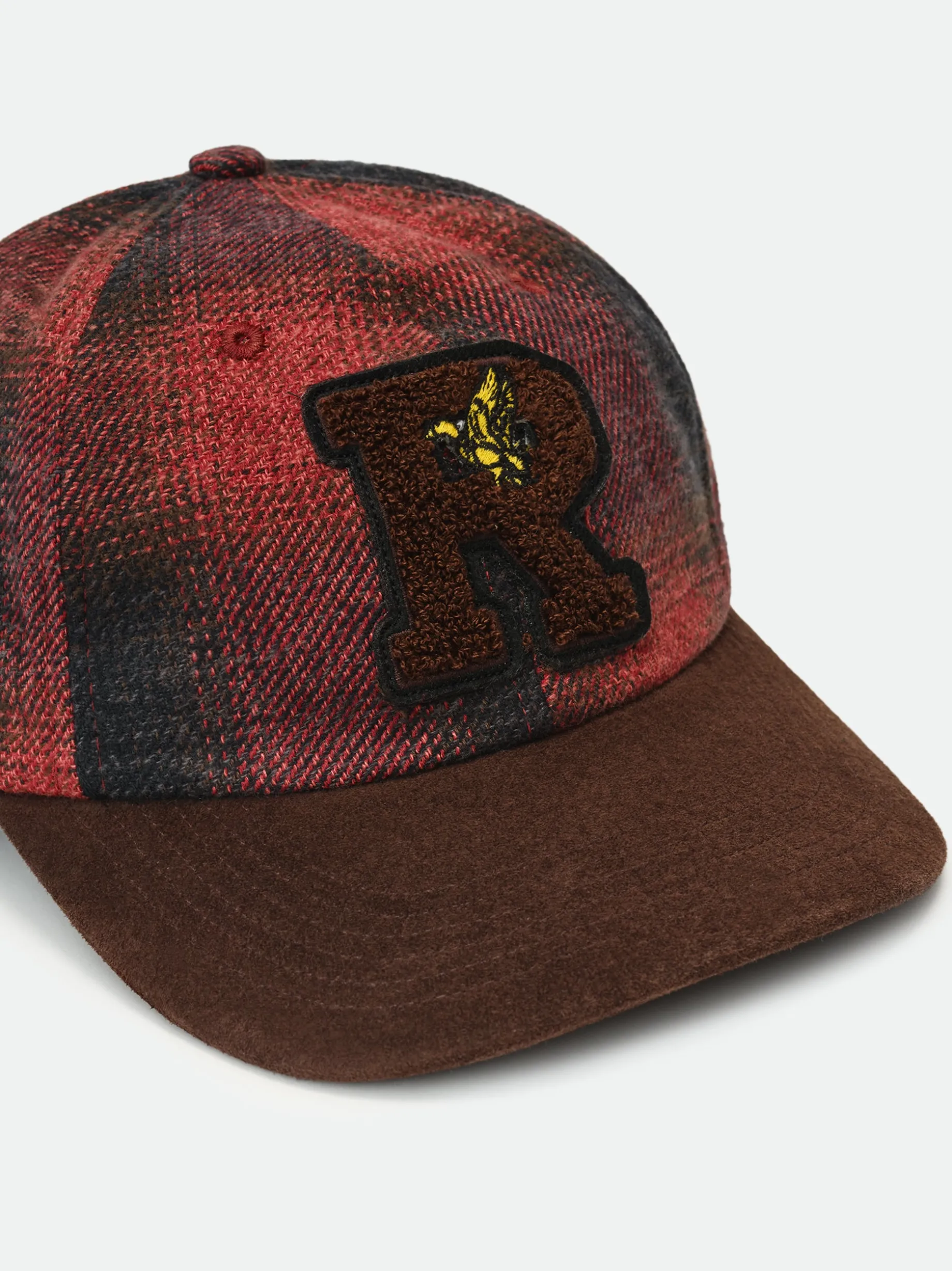 FLANNEL R PATCH 6-PANEL HAT