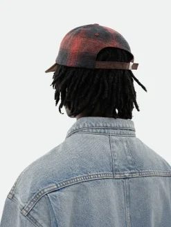 FLANNEL R PATCH 6-PANEL HAT
