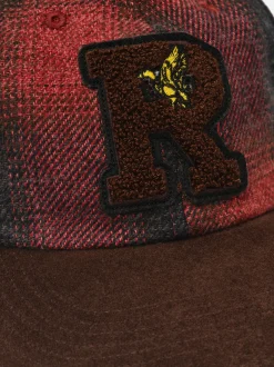 FLANNEL R PATCH 6-PANEL HAT