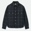 FLANNEL SHERPA OVERSHIRT