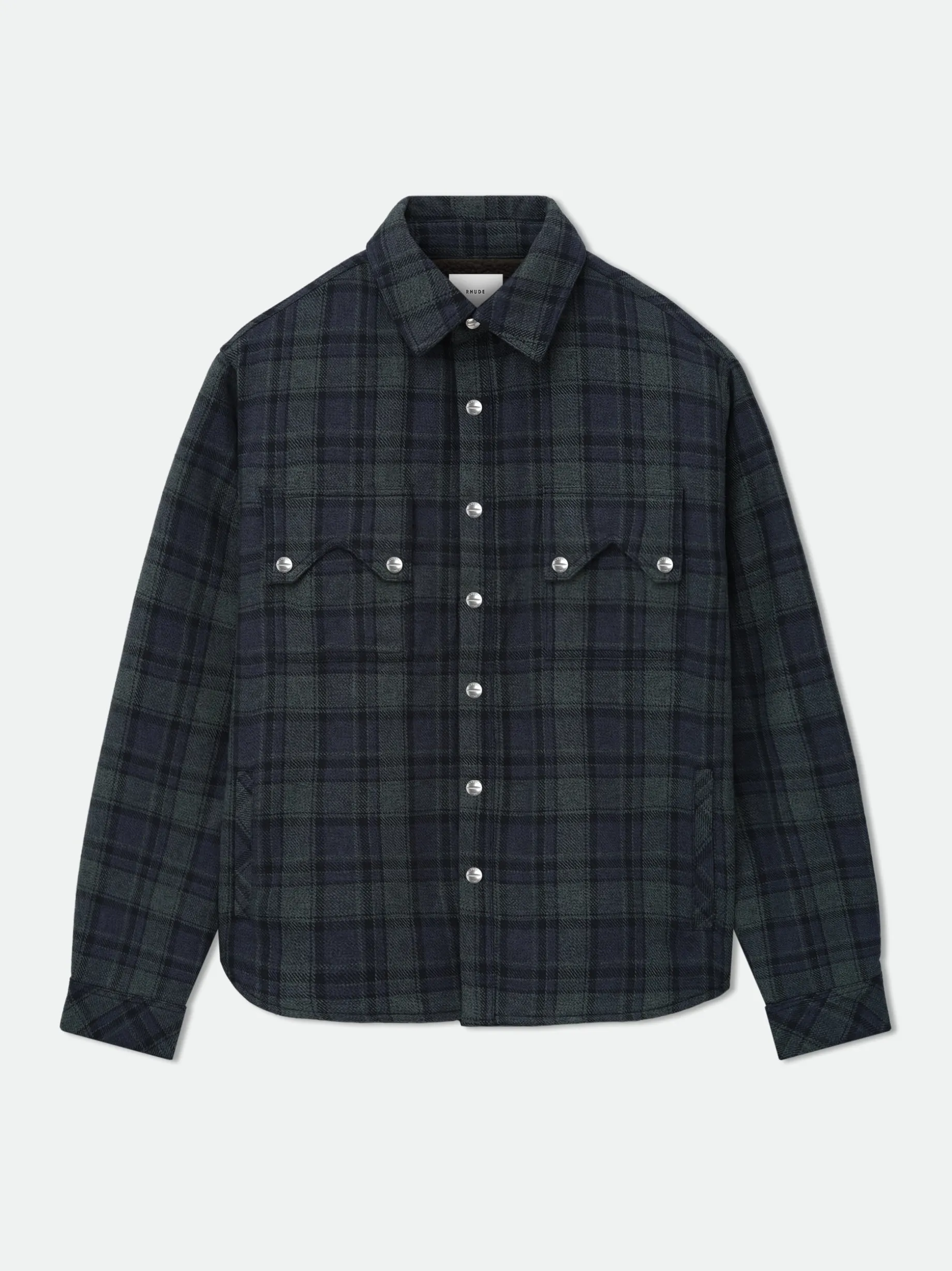 FLANNEL SHERPA OVERSHIRT