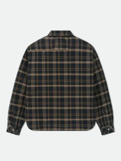 FLANNEL SHERPA OVERSHIRT