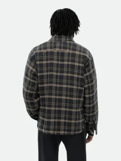 FLANNEL SHERPA OVERSHIRT