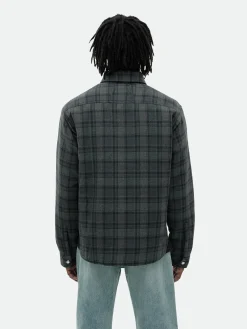 FLANNEL SHERPA OVERSHIRT
