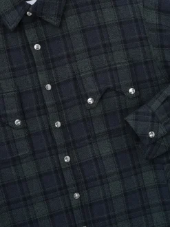 FLANNEL SHERPA OVERSHIRT