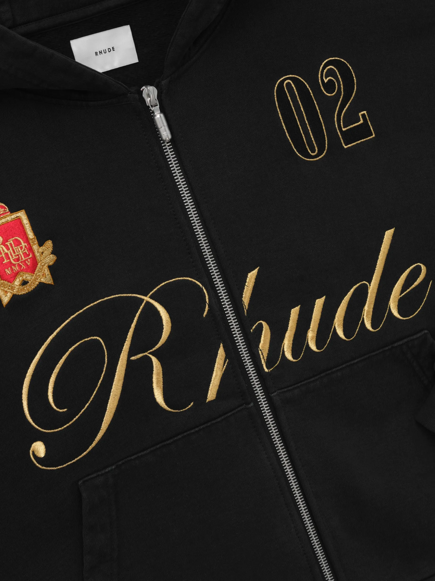 GSTAAD RHUDE ZIP UP HOODIE