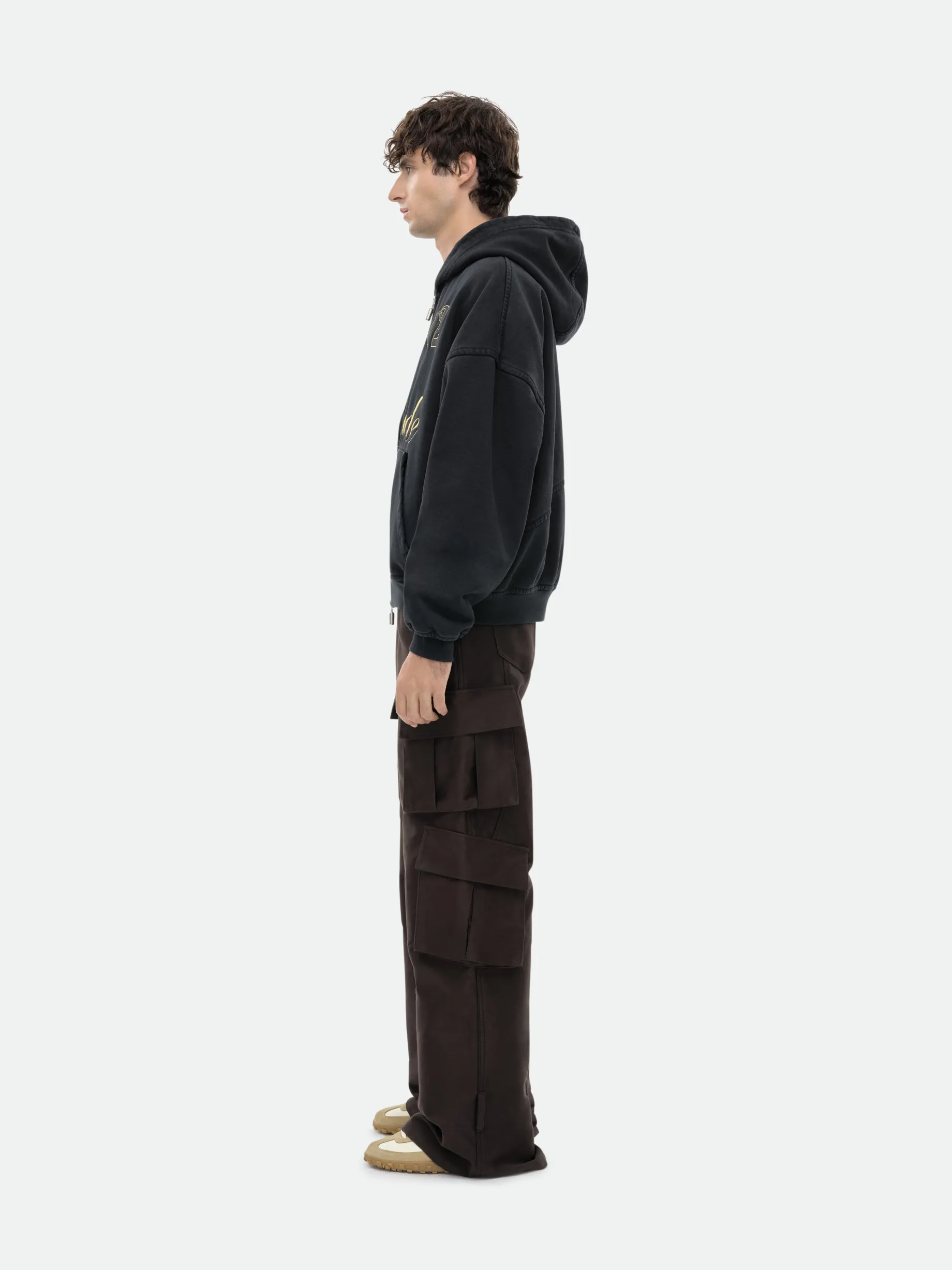GSTAAD RHUDE ZIP UP HOODIE