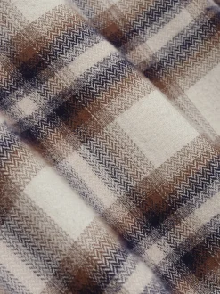 HOODED FLANNEL JACKET