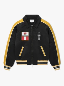 LE SOLEIL SATIN BOMBER