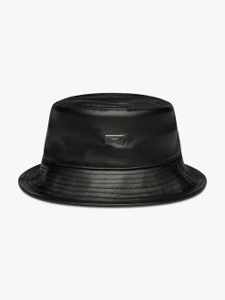 LEATHER BUCKET HAT