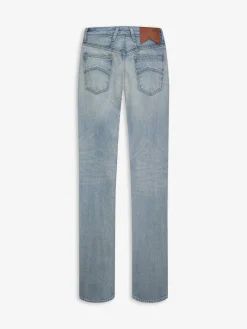 LOW-WAIST FLARE DENIM