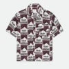 MOONLIGHT BORDEAUX SILK SHIRT