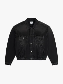 OVERSIZED DENIM TRUCKER JACKET