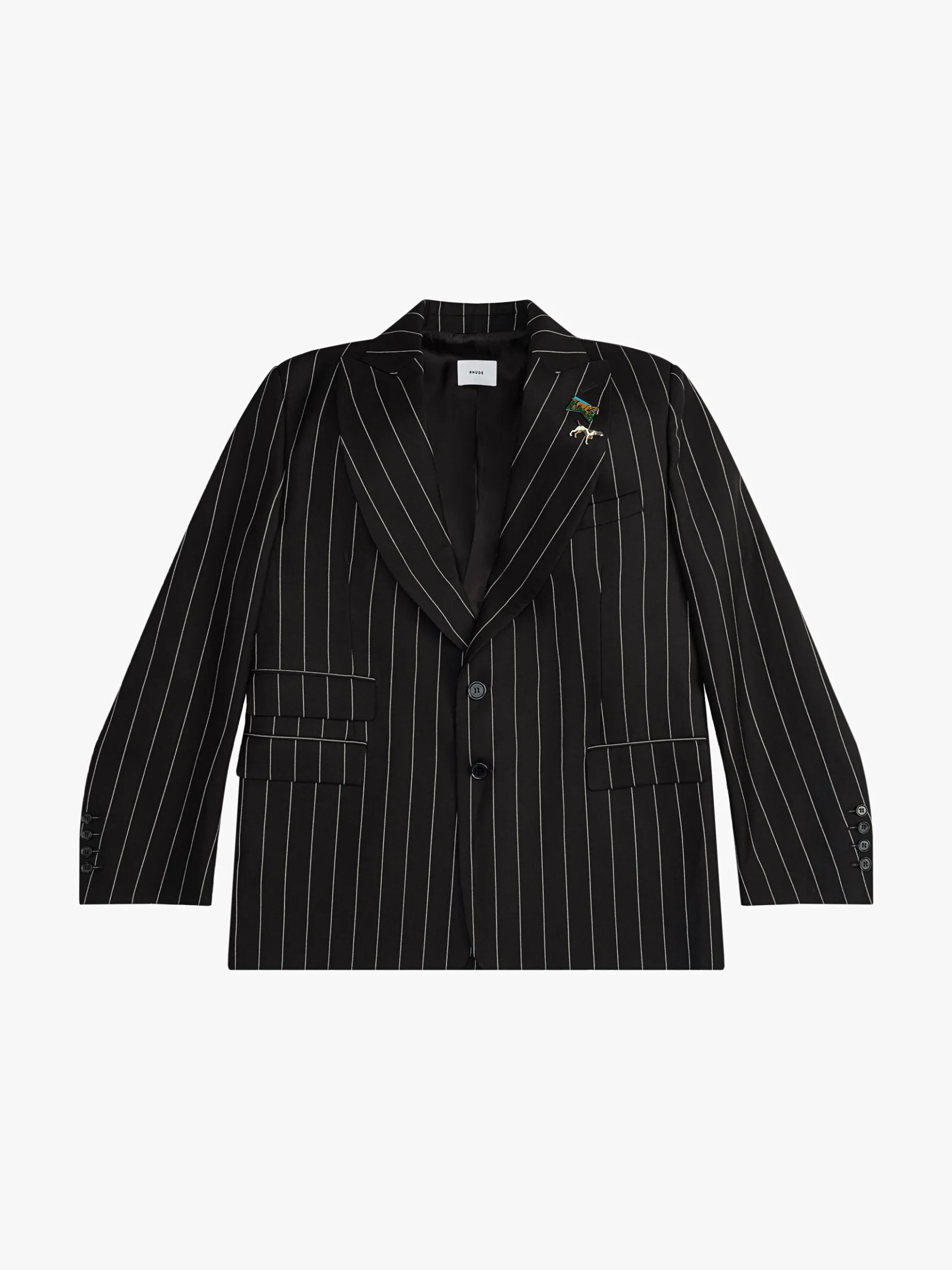 OVERSIZED PINSTRIPE BLAZER