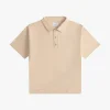 PIQUE SNAP SHORT SLEEVE POLO