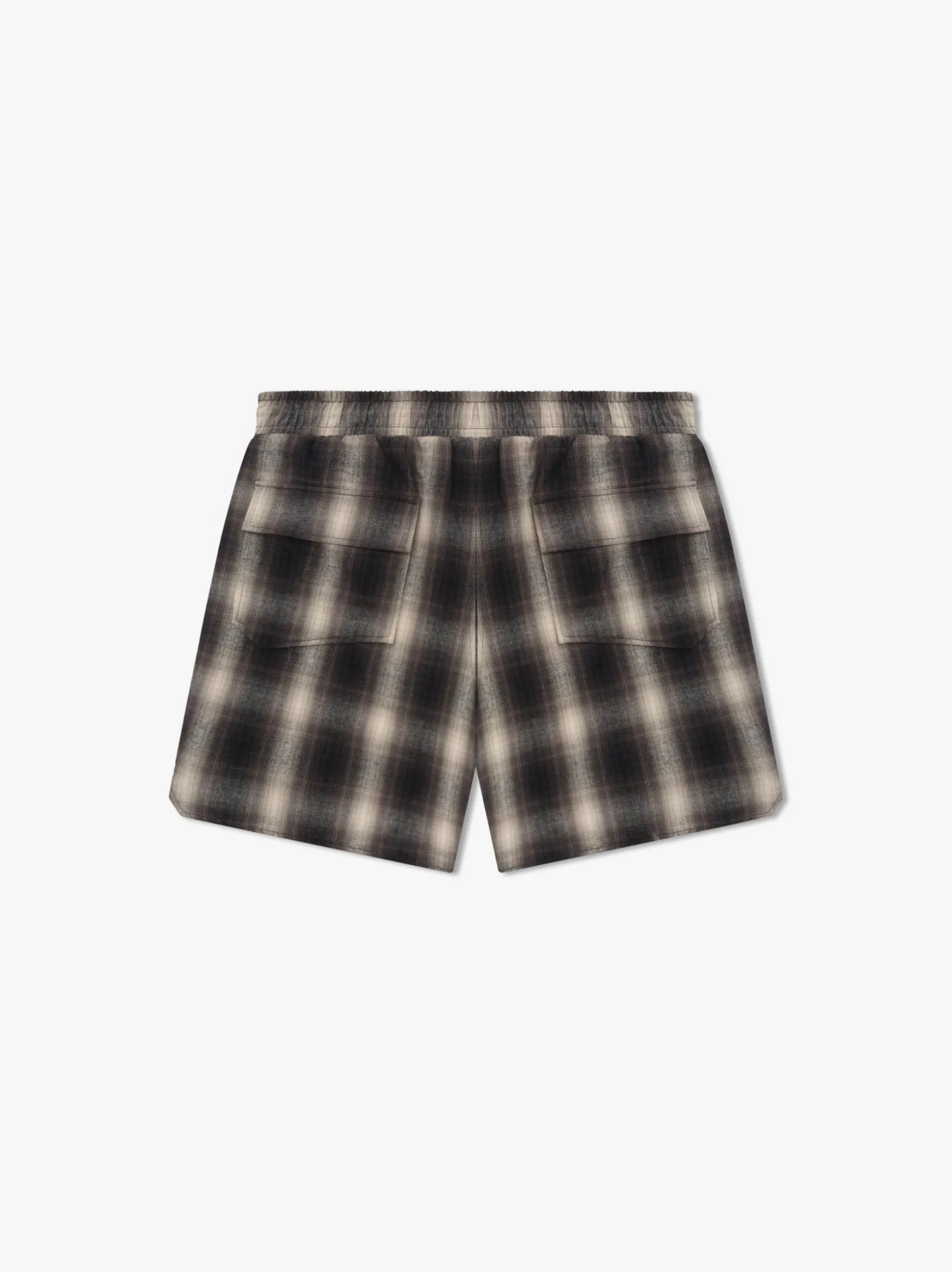 PLAID LOGO SHORT
