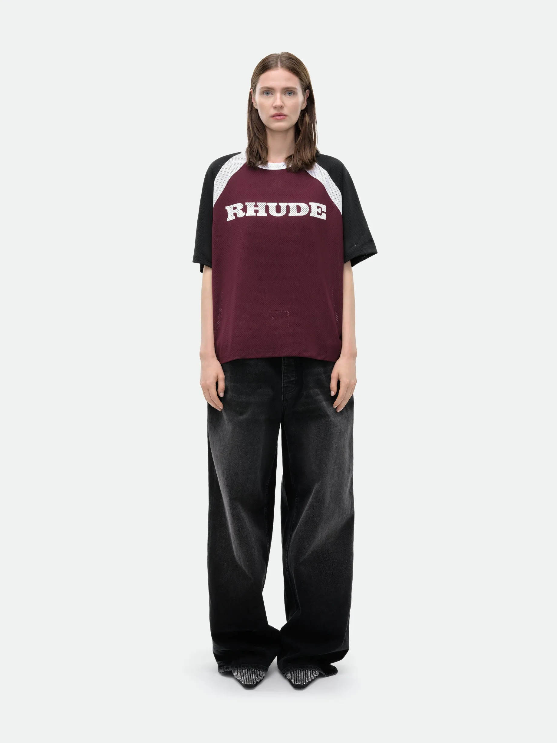 RACING LOGO MESH SHIRT