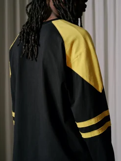 RHUDE 02 STRIPE LS TEE