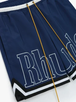 RHUDE BASKETBALL SWIM TRUNKS