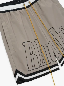 RHUDE BASKETBALL SWIM TRUNKS