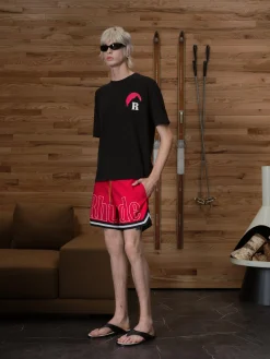 RHUDE BASKETBALL SWIM TRUNKS